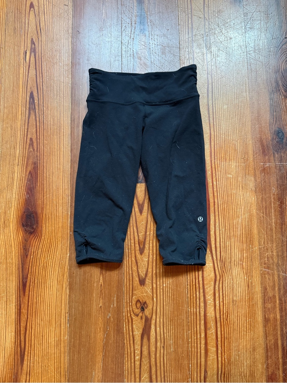 lululemon athletica Black Capri Leggings